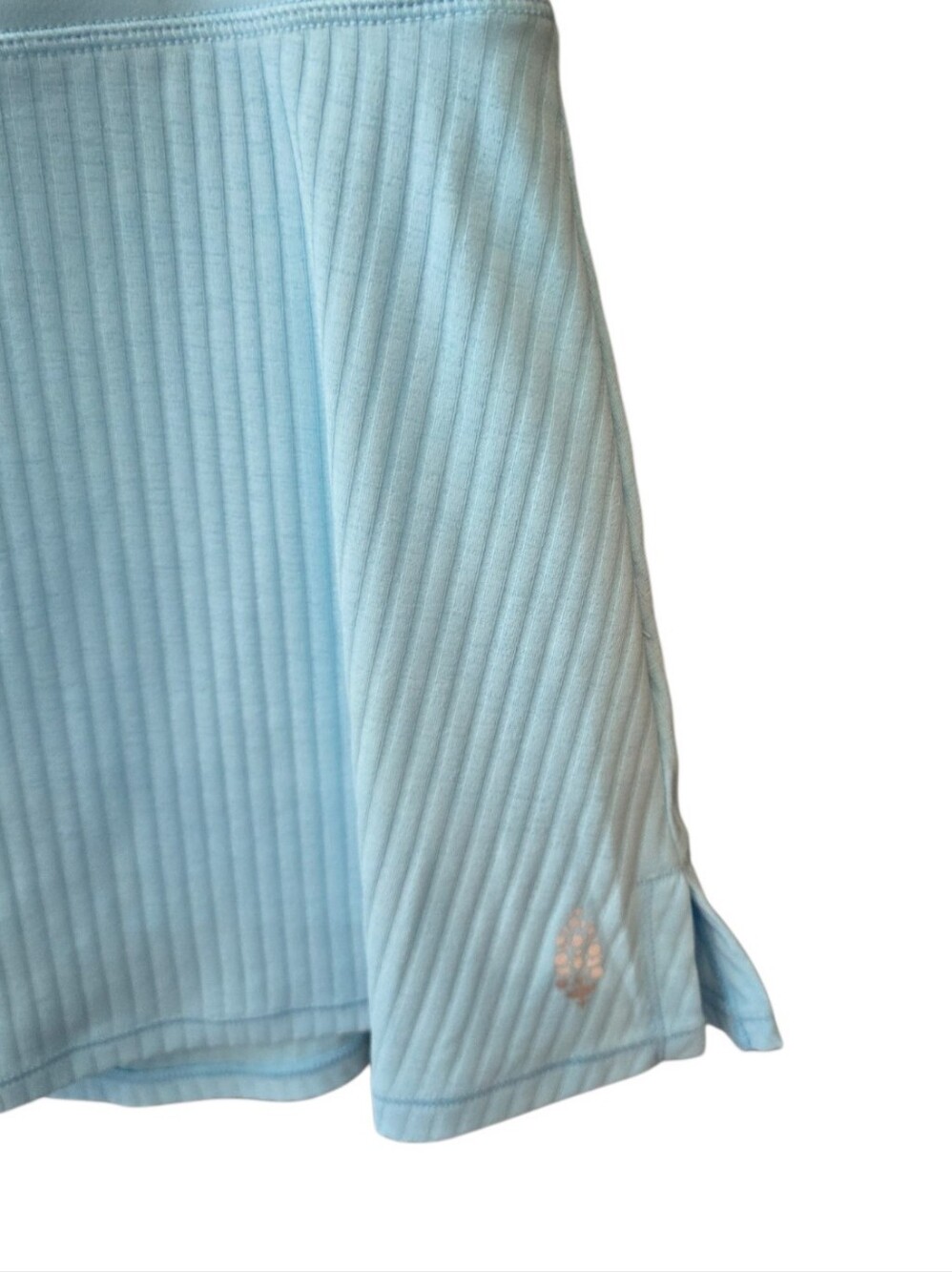 Free People Movement Santorini Blue Athletic Skort L - Picture 4 of 7